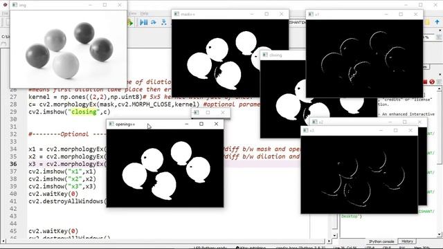 Lecture 24 - Opening and Closing| Morphological Transformation | OpenCV and Image Processing смотреть онлайн