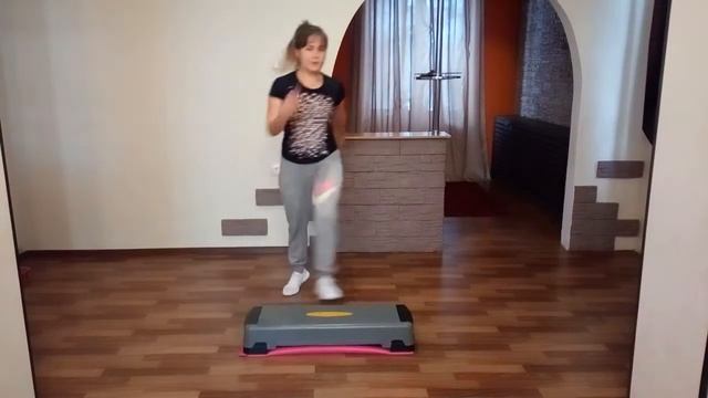 step choreography ,лёгкая связка для начинающих смотреть онлайн