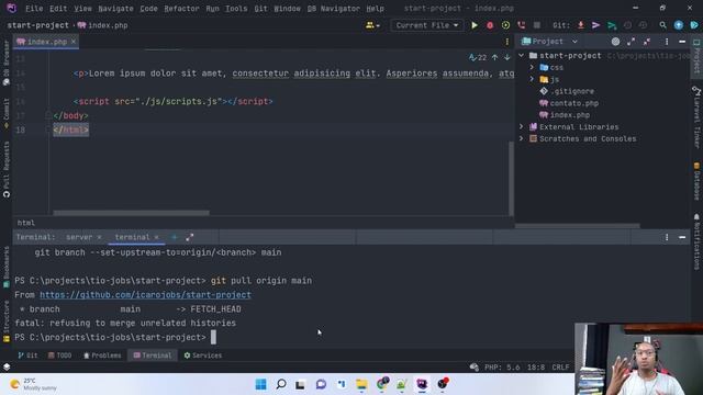 “Bora Bill”: Como corrigir o erro fix unrelated histories do git e github? | Git Dicas #git #github смотреть онлайн