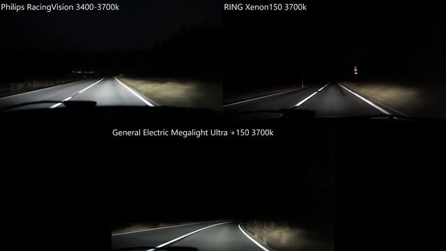 GE Megalight Ultra +150, Philips RacingVision, RING Xenon150 смотреть онлайн