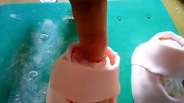 Делаем пинетки из мастики смотреть онлайн