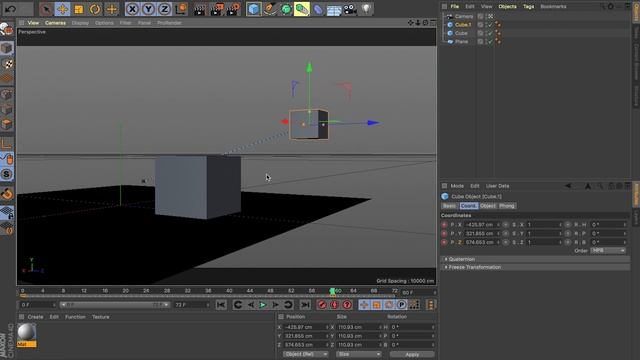 Cinema 4d Tutorial: Keyframes Animation смотреть онлайн