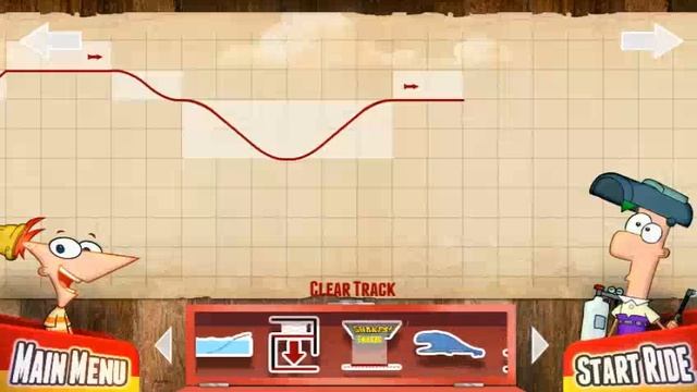 Phineas & Ferb: Coolest Coaster Designer Ever Gameplay смотреть онлайн