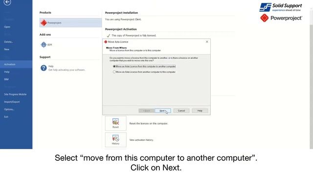 Move your license from one computer to another смотреть онлайн