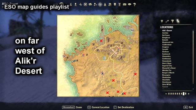 Alik'r Treasure Map 2 [Elder Scrolls Online ESO] смотреть онлайн