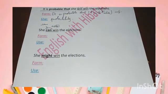 The 7th grammar lesson : Certainty and possibility in future predictions الدرس 7 باك انجليزية 2020 смотреть онлайн