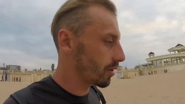 Автостопом по Дагестану. Часть 3. Дербент. Каспийское море. Экраноплан Лунь. смотреть онлайн