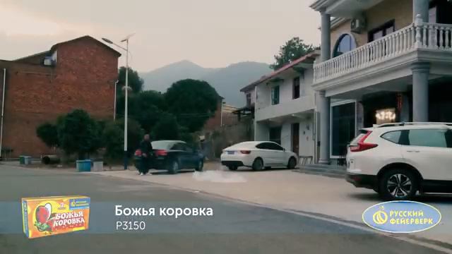 р3150 Божья коровка Летающий фейерверк дико свистит и круто взлетает в небо, 2 штук в упаковке смотреть онлайн