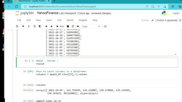Get columns from a python data frame смотреть онлайн
