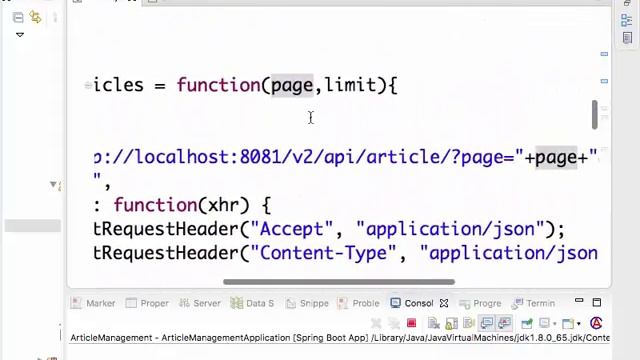 6.6 Spring RESTful Web Service Pagination & Web Client JQuery BootPag JQuery Template смотреть онлайн