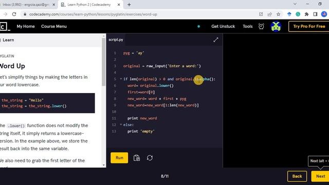 LEARN HOW TO CODE PIG-LATIN GAME/TRANSLATOR IN PYTHON (URDU/HINDI) پگ-لاطینی ٹرانسلیٹر, सुअर लैटिन смотреть онлайн