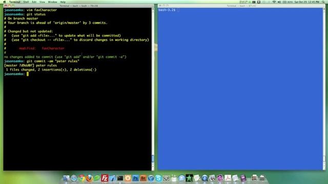 How to use Git - Git Video Tutorial - Part 5 (More Merge Conflicts) смотреть онлайн