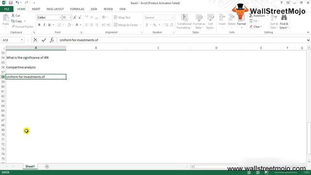 Internal Rate of Return (IRR) | Formula | Calculation with Example смотреть онлайн
