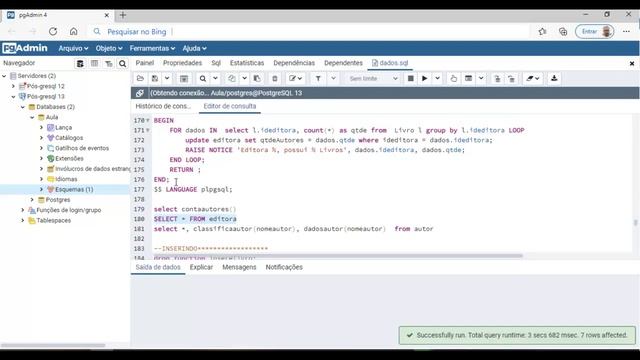 Postgresql funções - Prática смотреть онлайн