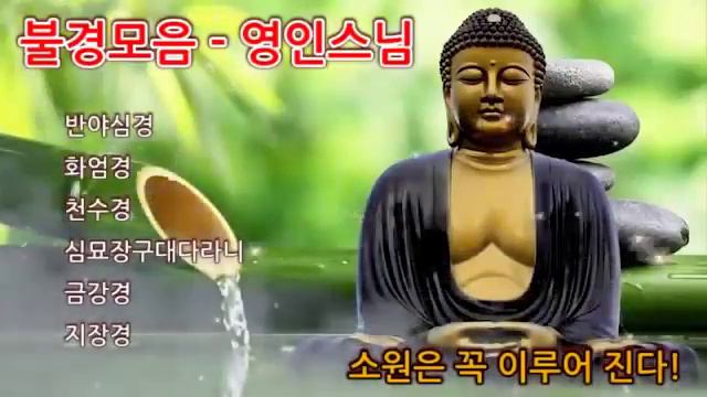 불경모음3 (반야심경,화엄경,천수경,심묘장구대다라니,금강경,지장경) - 영인스님 2022