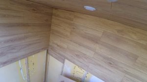 лоджии ламинатом, полный процесс