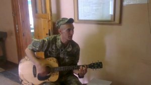 Армейские песни Желтый лист упал на землю КРАСИВЫЙ ГОЛОС