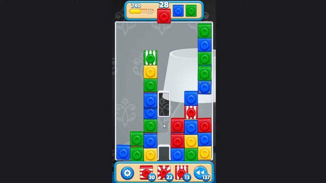 Brix! Block blast. 456 уровень. смотреть онлайн