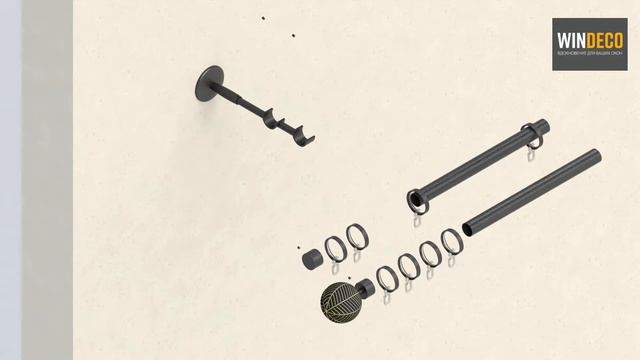 Монтаж двухрядного стенового карниза Этника смотреть онлайн