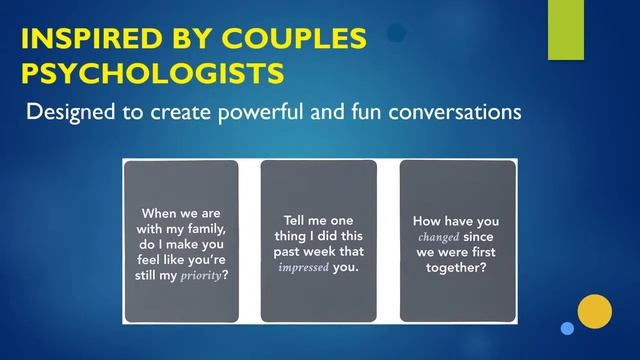 LOVE LANGUAGE CARD GAME PRESENTATION смотреть онлайн