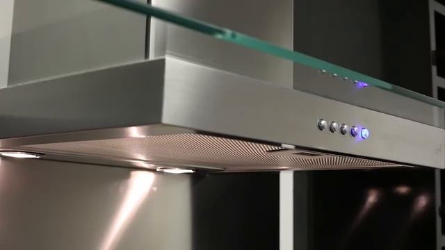 Straight Glass Kitchen Extractor - Luxair Cooker Hoods смотреть онлайн
