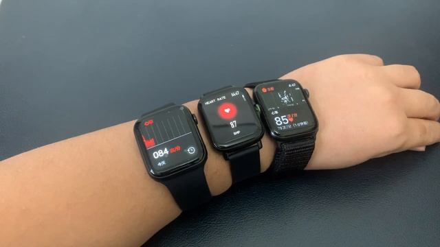 Heart Rate Monitor Sensor Test- Vwar FM08 VS Apple Watch Series 5 VS IWO 13 смотреть онлайн