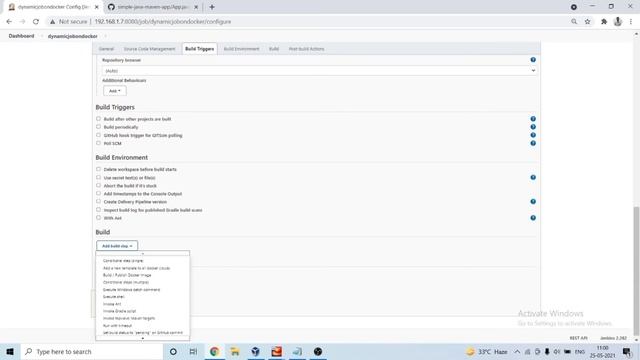 Dynamic Provisioning of Slave Node(using Docker) to Jenkins Master смотреть онлайн