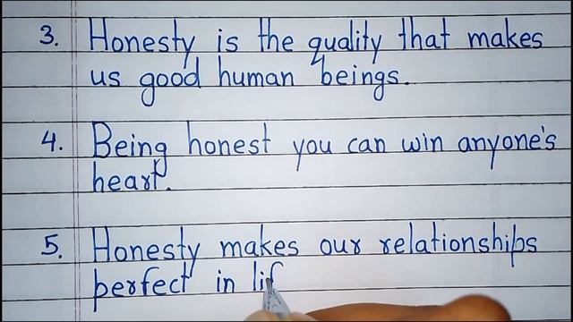 10 lines on Honesty in English | Essay on Honesty in English | Honesty is the best policy essay смотреть онлайн