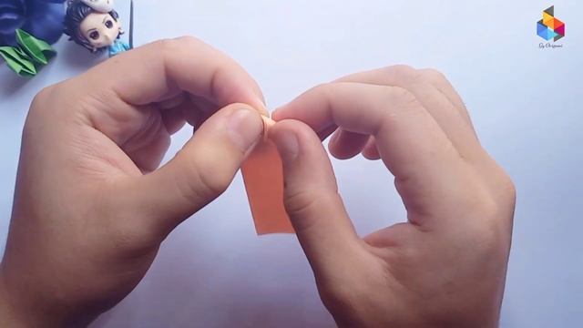 How To Make a Paper Butterfly Ring - Origami смотреть онлайн