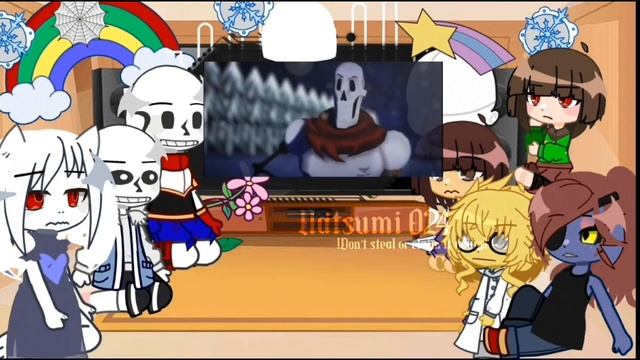 Undertale react to original sans |l смотреть онлайн