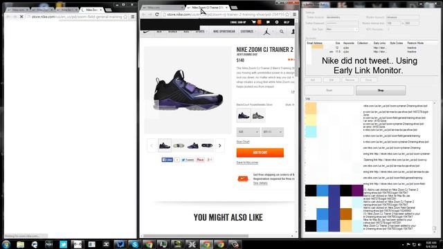CJ Trainer Galaxy, Zoom Field, Bo Jax using Better Nike Bot смотреть онлайн