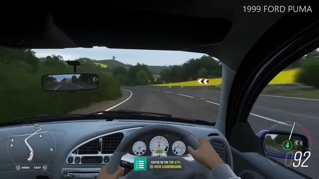 DRIVING 1999 FORD PUMA IN FORZA HORIZON 4 смотреть онлайн