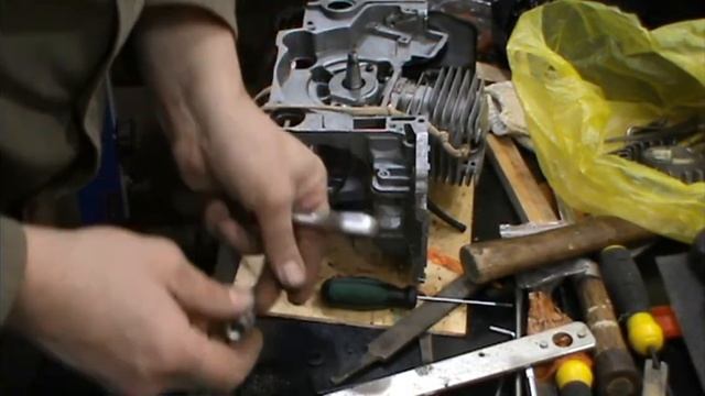 Китайская бензопила, сборка дилетантом, часть 2 смотреть онлайн