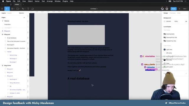 Twitch Recording: Design feedback with Nicky Meuleman смотреть онлайн