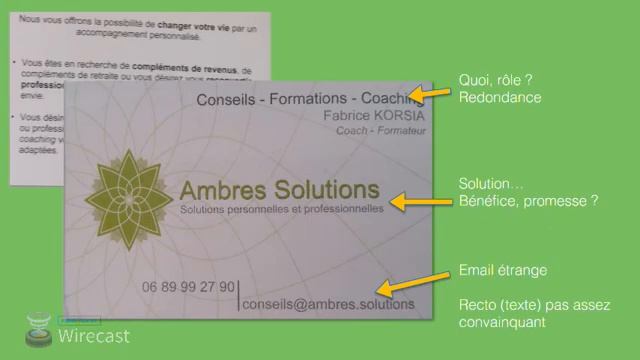[LIVE 9] Comment réussir ses cartes de visite, Par l'exemple et méthode смотреть онлайн