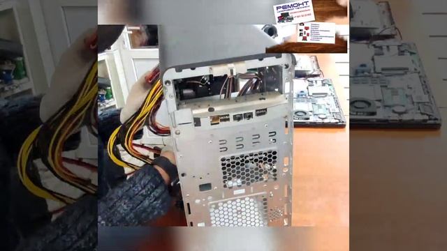 замена блока питания смотреть онлайн