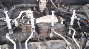 Проверка топливных форсунок на слив в обратку