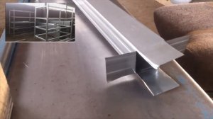 Как сделать стеллаж из профиля  Часть 2