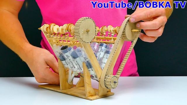 How it Works? V8 Engine Model - DIY at Home смотреть онлайн