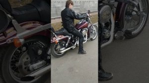 Harley Davidson Dyna wide glide 1998 общий обзор