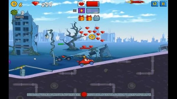 CAR EATS CAR 3 twisted dreams. МАШИНА ЕСТ МАШИНУ 3. ПРОХОЖДЕНИЕ ИГРЫ  УРОВНИ 1- 5 СЕРИЯ 1.