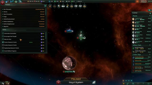 Psionic Gift - Let’s Play Stellaris: Leviathans DLC #73 - Zombie Fallen Empire - Insane Difficulty смотреть онлайн