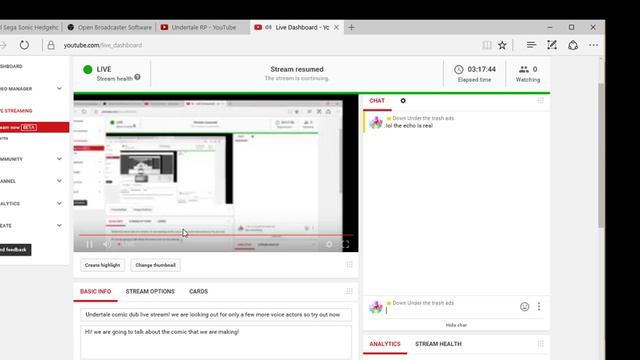 Undertale comic dub live stream! we are looking out for only a few more voice actors so try out now смотреть онлайн