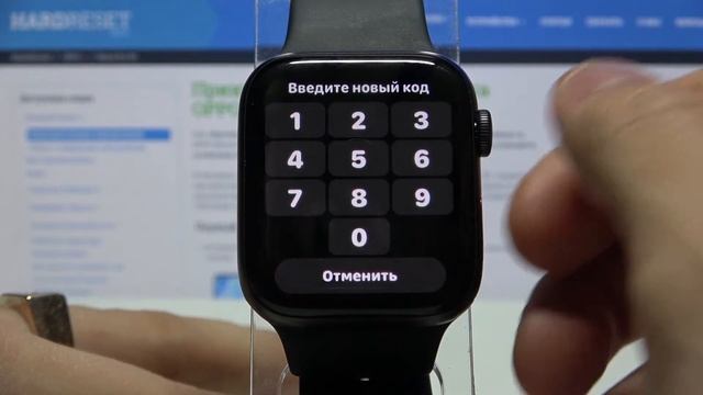 Как установить пароль на Apple Watch SE / Безопасность устройства смотреть онлайн
