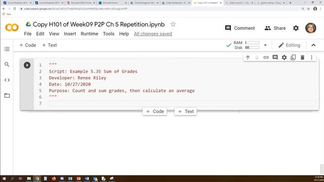 CIS120 H101 FA20 Week10 Ch 5 Colab questions and Intro to Ch 6 More Loops смотреть онлайн