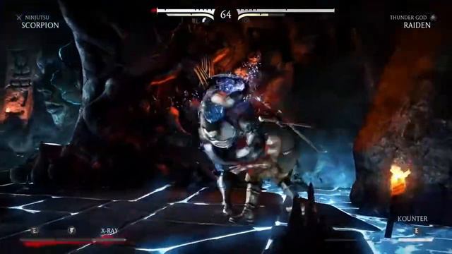 Mortal Kombat X-scorpionvs raiden смотреть онлайн