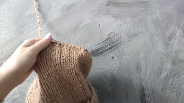 шапка спицами из пуха норки смотреть онлайн