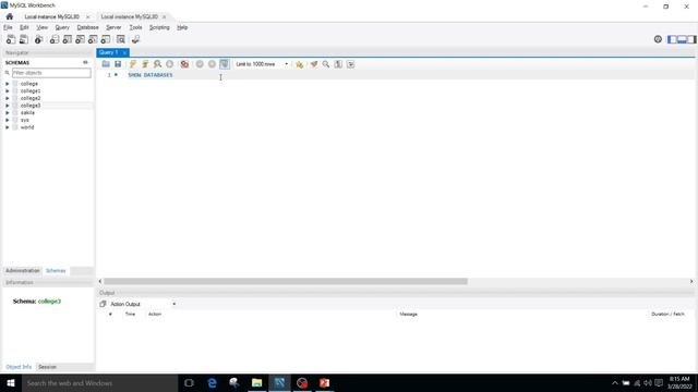 show databases in mysql смотреть онлайн