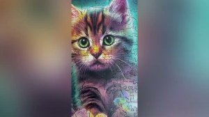 Видео сборки деревянного пазла «Ласковый котенок» (300 дет) PW030