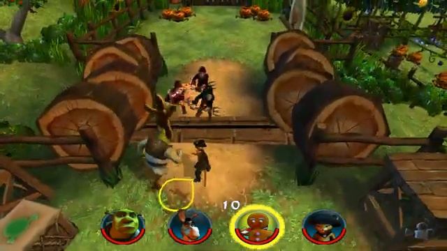 Shrek 2: Team Action - Full Game Walkthrough смотреть онлайн